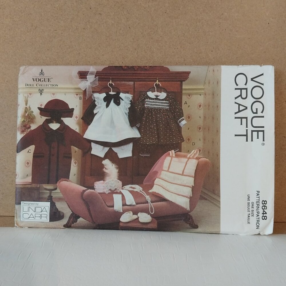 SEWING PATTERN Vogue Craft 8648 NEW Uncut